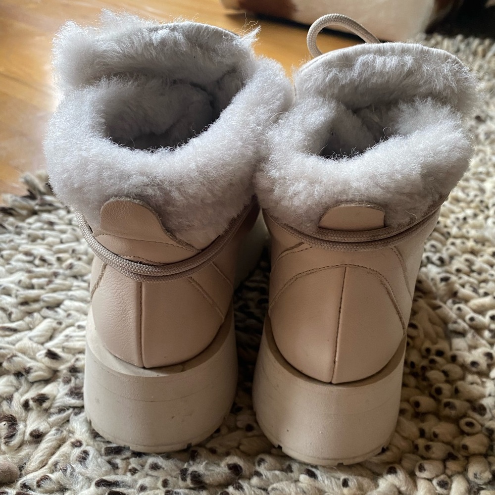 Paloma Barcelo Shearling Platform Boot - image 5